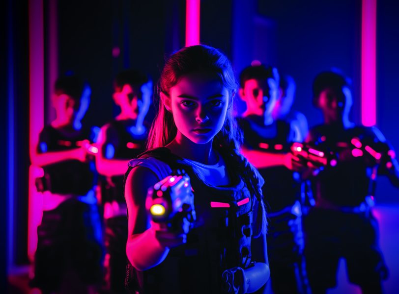 Školní výlet laser game